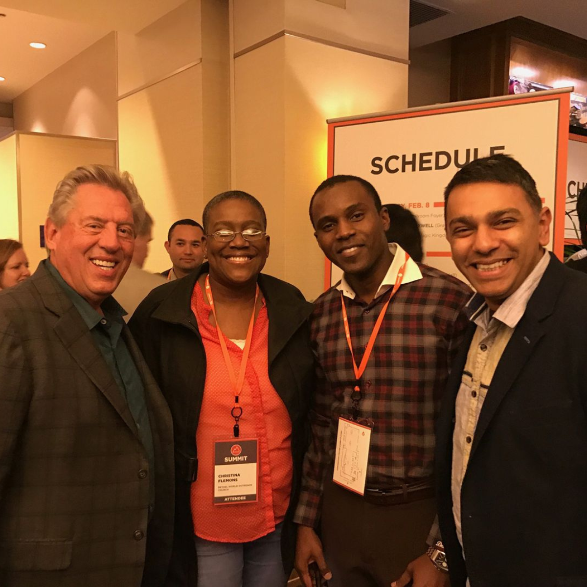 Vinay with John Maxwell